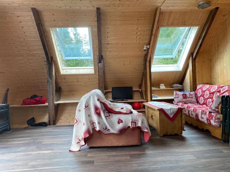 Chalet Cosy, Belle Vue, Dans Le Massif Du Vercors ลองส์ซองแวร์เคอร์ ภายนอก รูปภาพ