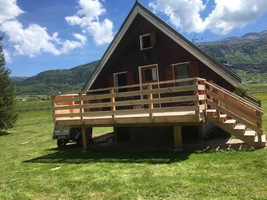 Chalet Cosy, Belle Vue, Dans Le Massif Du Vercors ลองส์ซองแวร์เคอร์ ภายนอก รูปภาพ